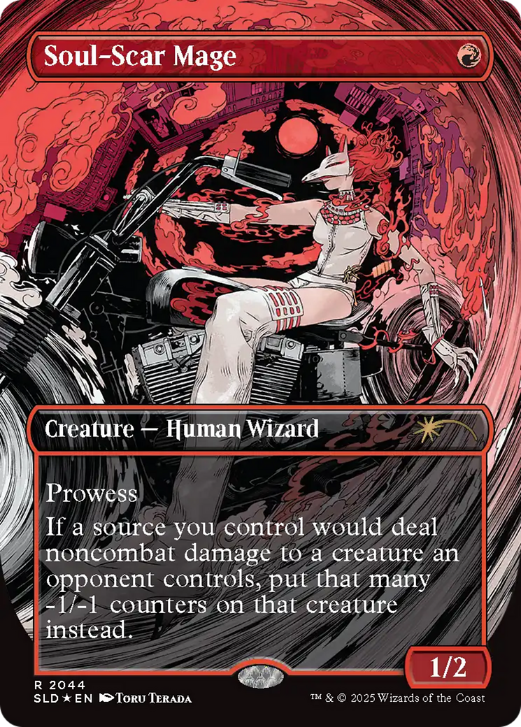 Soul-Scar Mage (2044) (Raised Foil) [Secret Lair Drop Series] | Good Games Modbury