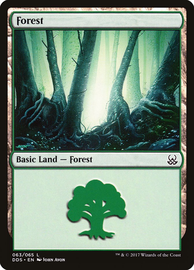 Forest (63) [Duel Decks: Mind vs. Might] | Good Games Modbury