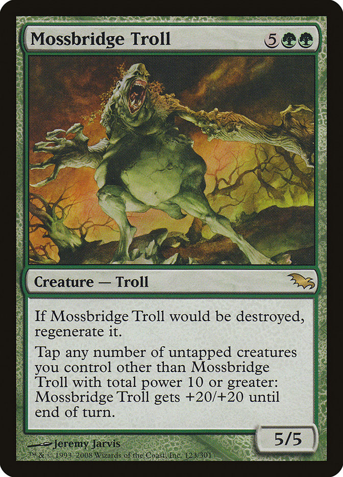 Mossbridge Troll [Shadowmoor] | Good Games Modbury