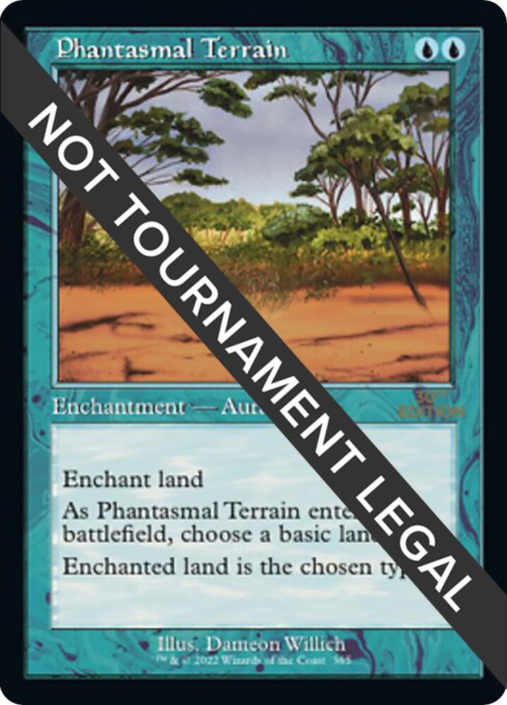 Phantasmal Terrain Retro Frame 365/594 (30th Anniversary Edition)  | Good Games Modbury