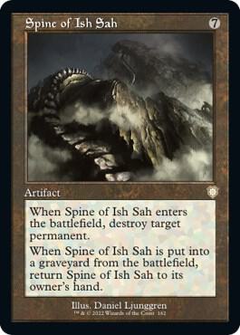 Spine of Ish Sah Retro Frame 162/40 (Commander: The Brothers' War)  | Good Games Modbury