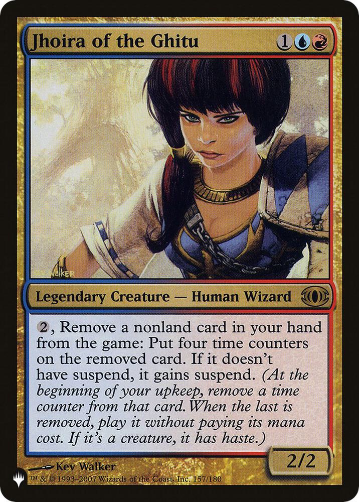 Jhoira of the Ghitu FUT FUT-157/5075 (The List Reprints)  | Good Games Modbury