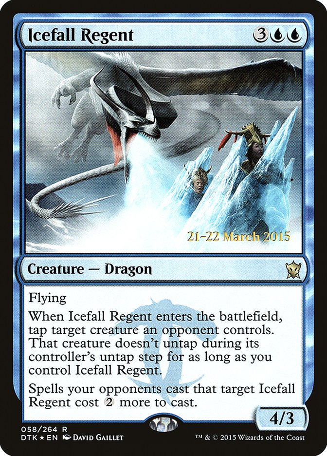 Icefall Regent [Dragons of Tarkir Prerelease Promos] | Good Games Modbury
