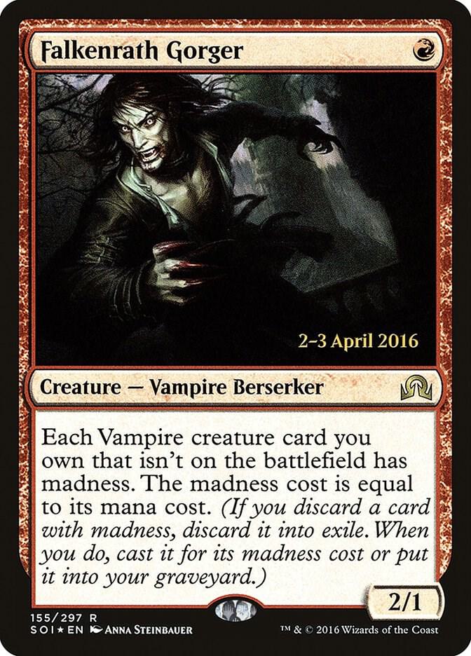 Falkenrath Gorger 155s/89 (Prerelease Cards)  - Foil | Good Games Modbury