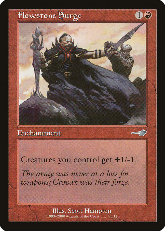 Flowstone Surge 85/143 (Nemesis)  - Foil | Good Games Modbury