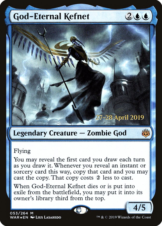 God-Eternal Kefnet [War of the Spark Prerelease Promos] | Good Games Modbury