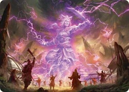 Smile at Death Art Card 4 54 4 (Art Series: Tarkir: Dragonstorm)  | Good Games Modbury
