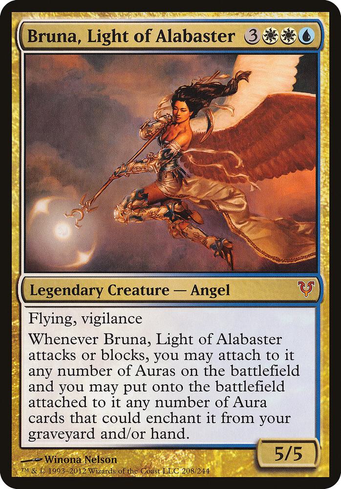 Bruna, Light of Alabaster Open the Helvault 208 (Oversize Cards)  | Good Games Modbury