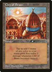 City of Brass (4th Place) (Oversized) [Oversize Cards] | Good Games Modbury