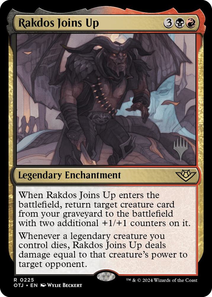 Rakdos Joins Up 225 (Promo Pack: Outlaws of Thunder Junction)  - Foil | Good Games Modbury