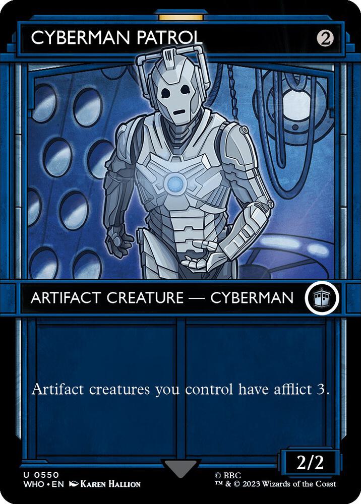 Cyberman Patrol 550 (Universes Beyond: Doctor Who)  - Showcase Foil | Good Games Modbury