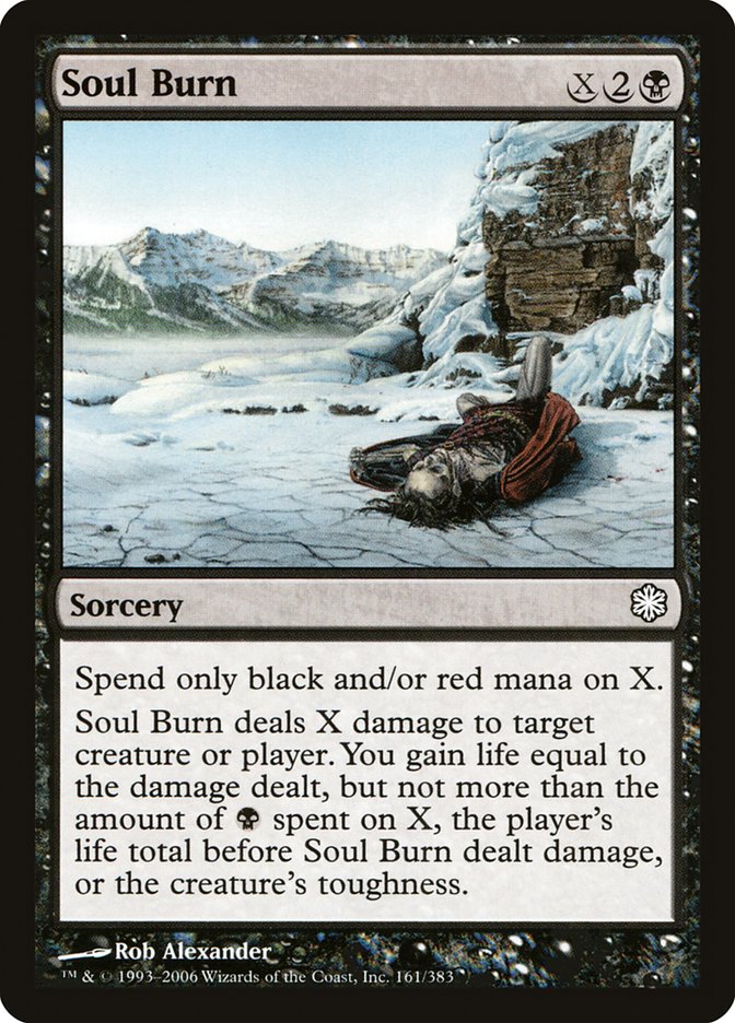 Soul Burn [Coldsnap Theme Decks] | Good Games Modbury