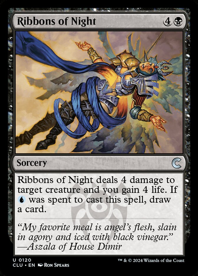 Ribbons of Night 120/284 (Ravnica: Clue Edition)  | Good Games Modbury