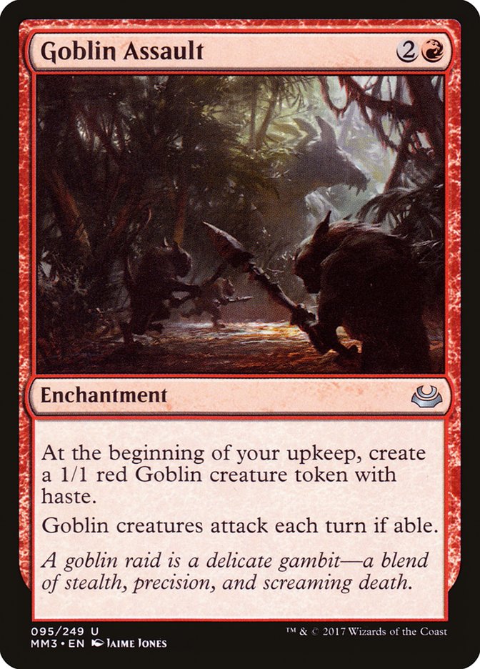 Goblin Assault 95/249 (Modern Masters 2017)  | Good Games Modbury