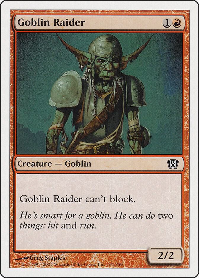 Goblin Raider 191/350 (8th Edition)  | Good Games Modbury