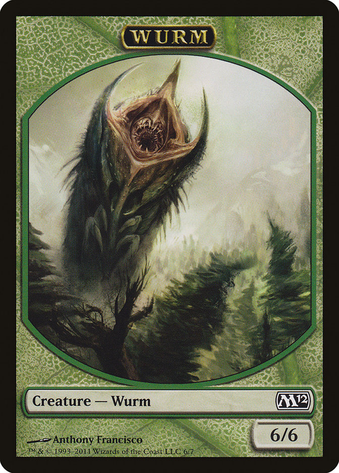 Wurm Token [Magic 2012 Tokens] | Good Games Modbury