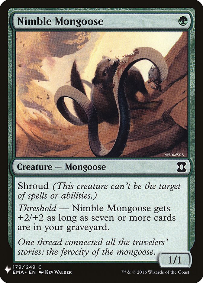 Nimble Mongoose [Mystery Booster] | Good Games Modbury