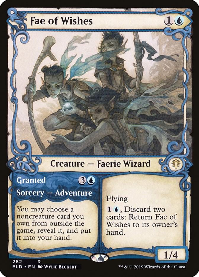 Fae of Wishes // Granted 282/269 (Throne of Eldraine)  - Showcase | Good Games Modbury
