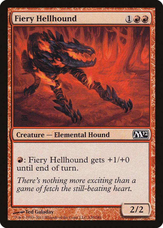 Fiery Hellhound [Magic 2012] | Good Games Modbury