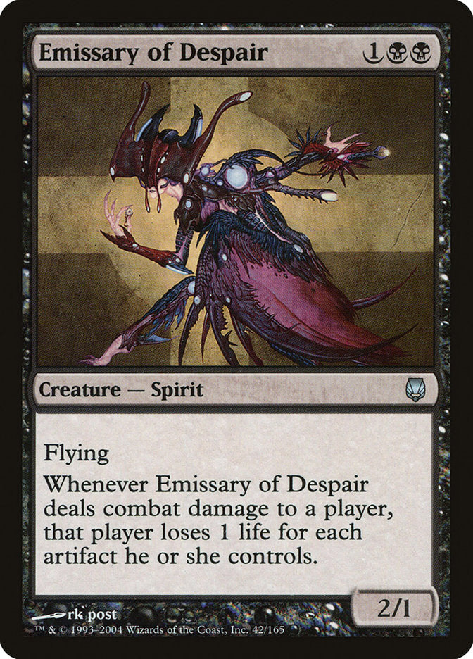 Emissary of Despair 42 (Darksteel)  - Foil | Good Games Modbury
