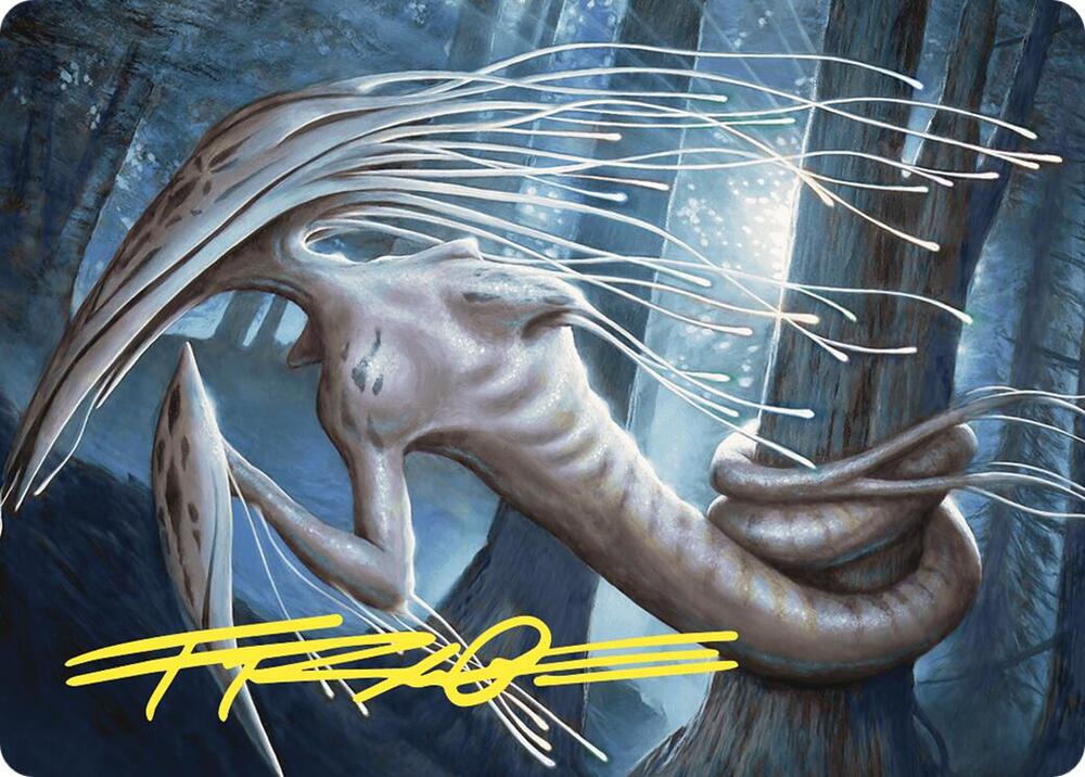 Manaweft Sliver Art Card Gold Stamped Signature 81 (Art Series: Commander Masters)  | Good Games Modbury