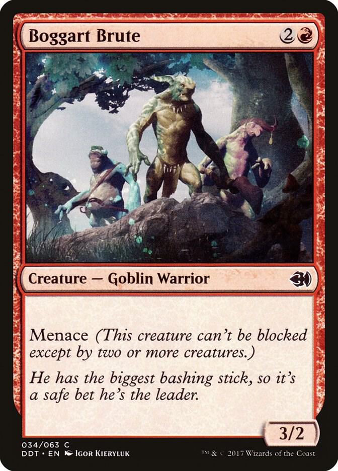 Boggart Brute 34/63 (Duel Decks: Merfolk vs. Goblins)  | Good Games Modbury