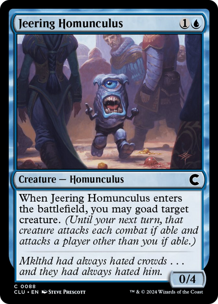 Jeering Homunculus [Ravnica: Clue Edition] | Good Games Modbury