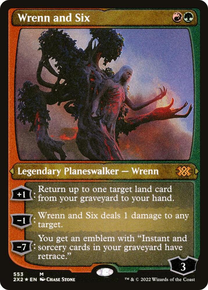 Wrenn and Six Foil Etched 553 (Double Masters 2022)  - Foil | Good Games Modbury