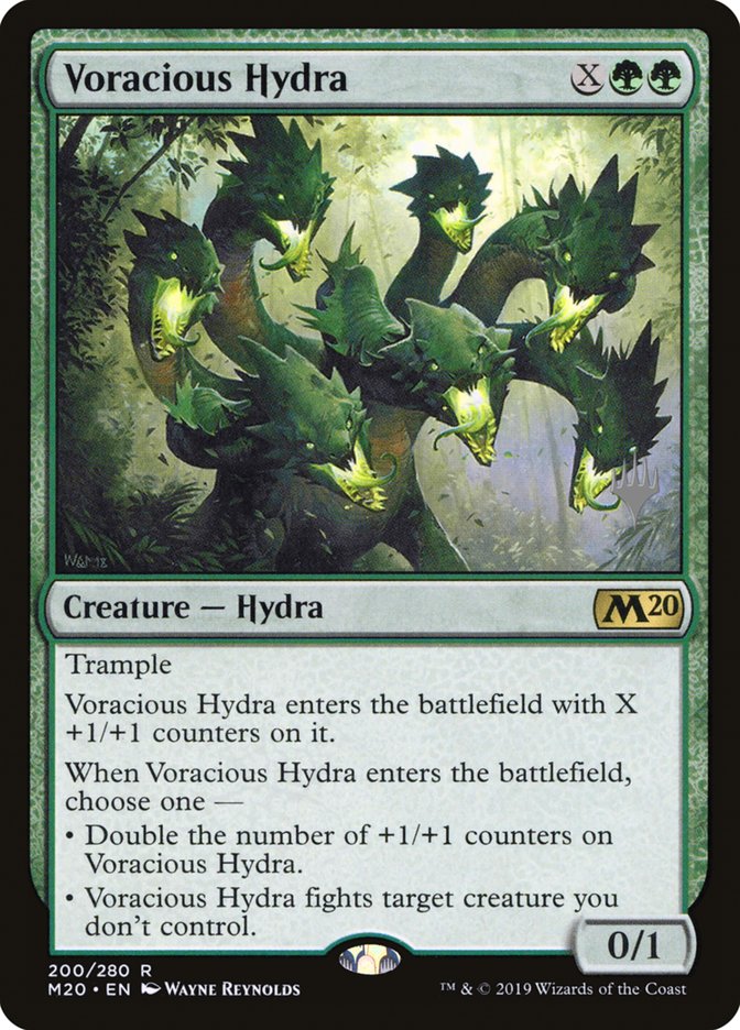 Voracious Hydra (Promo Pack) [Core Set 2020 Promos] | Good Games Modbury