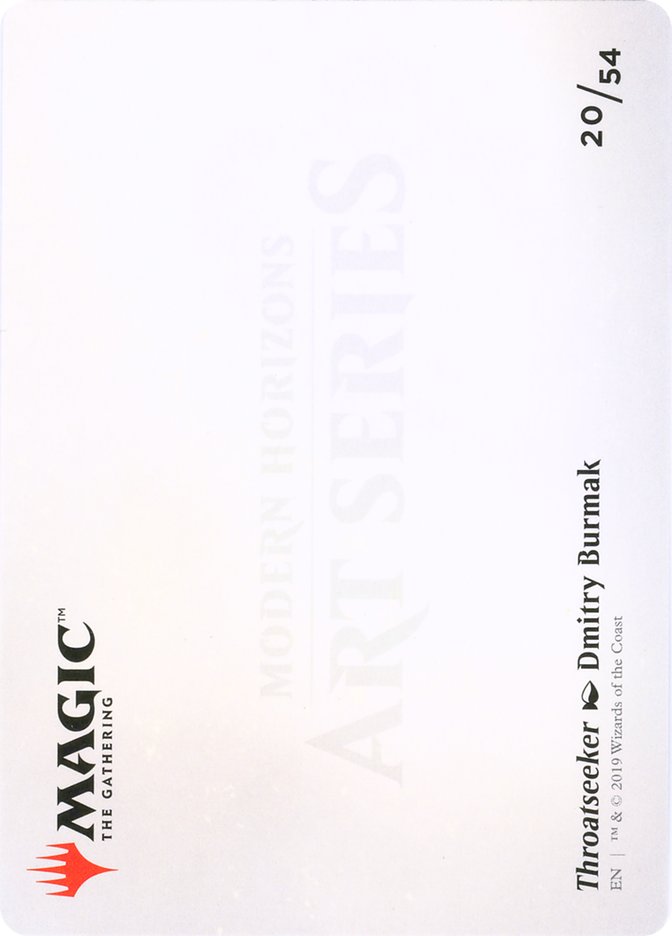 Throatseeker // Throatseeker [Modern Horizons Art Series] | Good Games Modbury