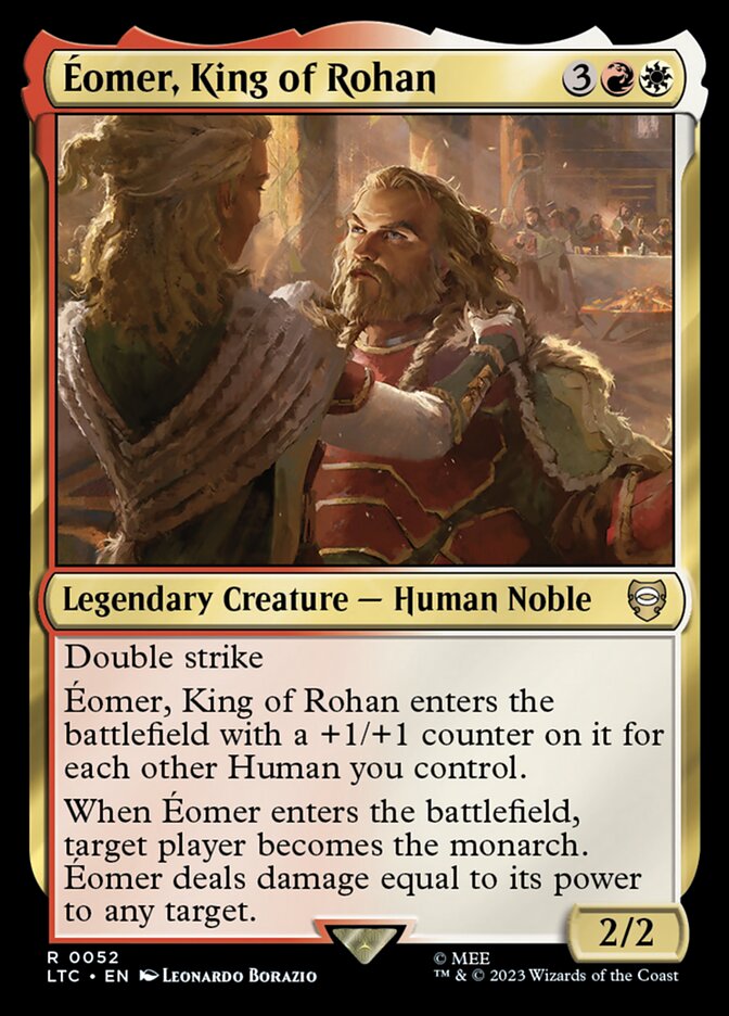 Éomer, King of Rohan 52/347 (Commander: The Lord of the Rings: Tales of Middle-earth)  | Good Games Modbury