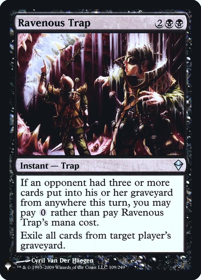 Ravenous Trap ZEN-109/5075 (The List Reprints)  - Foil | Good Games Modbury