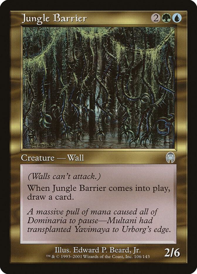Jungle Barrier 106/143 (Apocalypse)  - Foil | Good Games Modbury