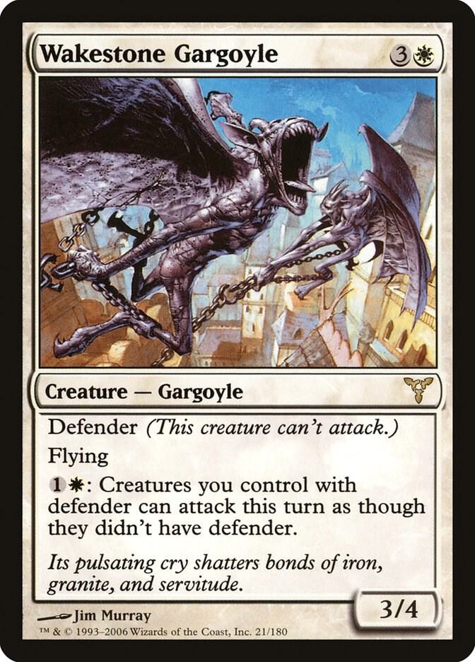 Wakestone Gargoyle 21/180 (Dissension)  - Foil | Good Games Modbury
