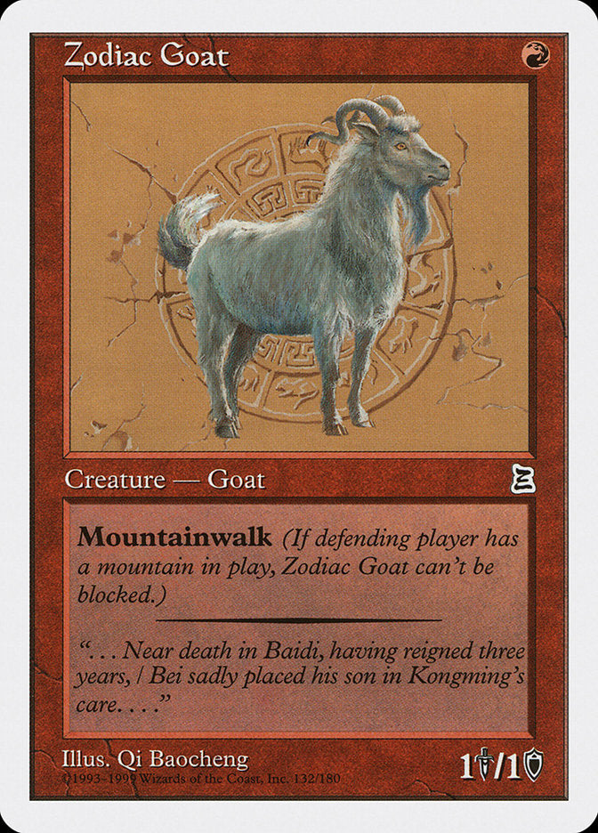 Zodiac Goat 132/180 (Portal Three Kingdoms)  | Good Games Modbury