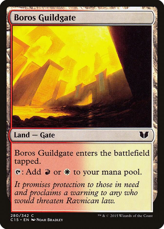 Boros Guildgate 280/342 (Commander 2015)  | Good Games Modbury