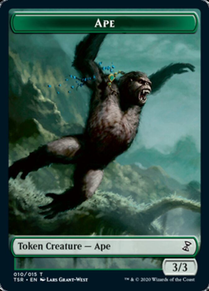 Ape Token [Time Spiral Remastered Tokens] | Good Games Modbury