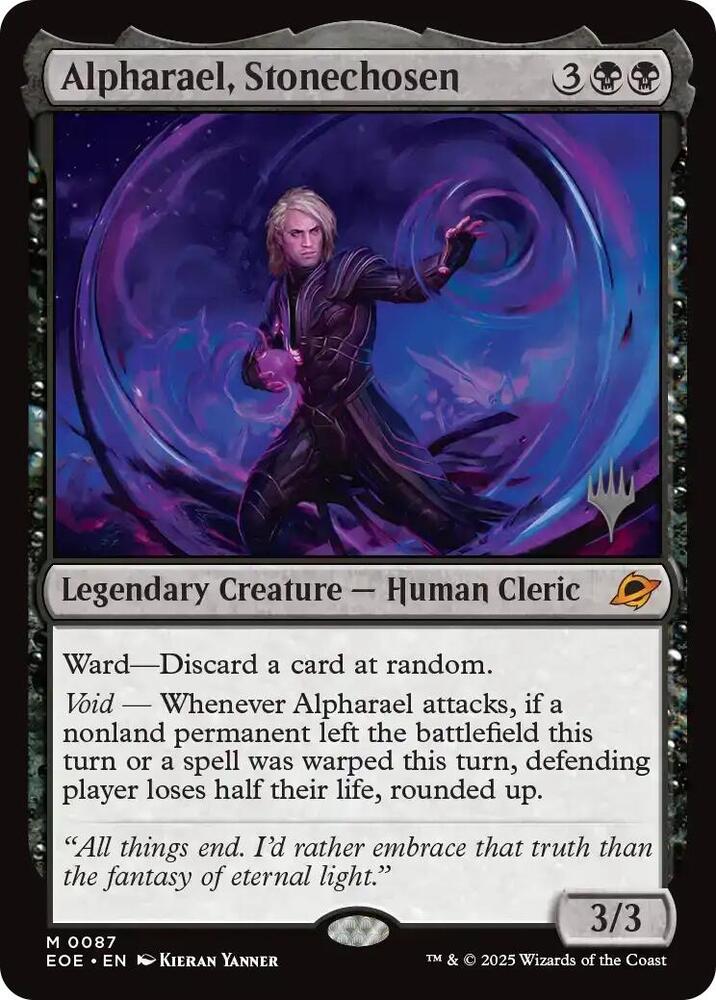Alpharael Stonechosen 87 (Promo Pack: Edge of Eternities)  | Good Games Modbury