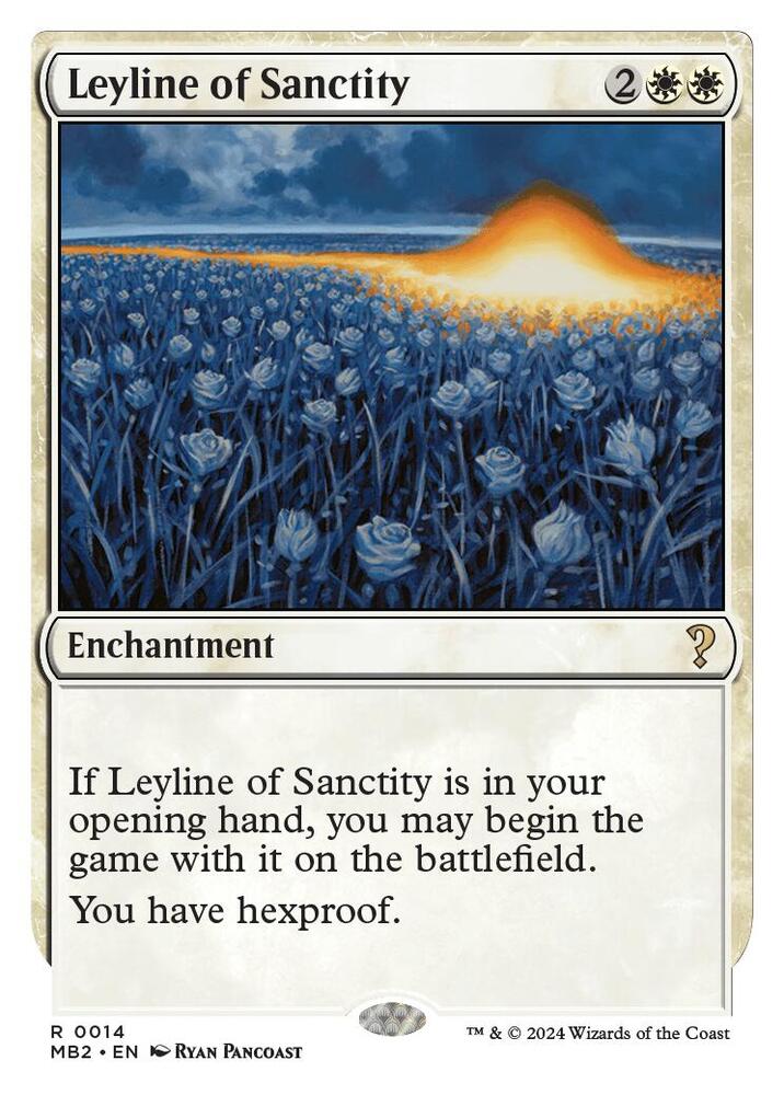 Leyline of Sanctity 14/390 (Mystery Booster 2)  | Good Games Modbury