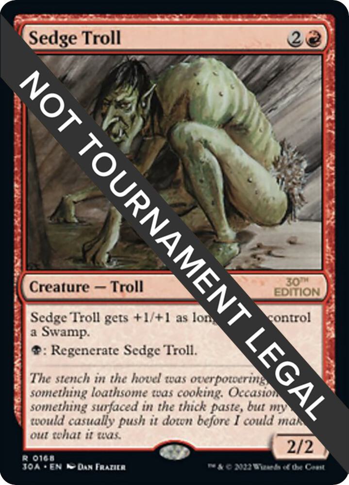 Sedge Troll 168/594 (30th Anniversary Edition)  | Good Games Modbury