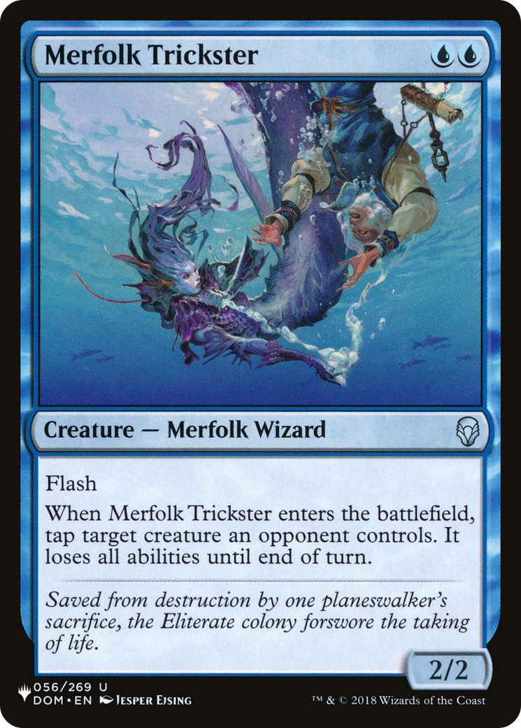 Merfolk Trickster [The List Reprints] | Good Games Modbury