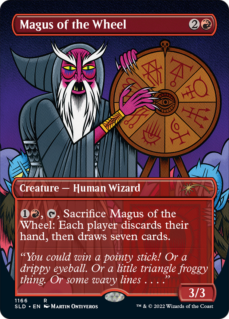 Magus of the Wheel (Borderless) [Secret Lair Drop Series] | Good Games Modbury