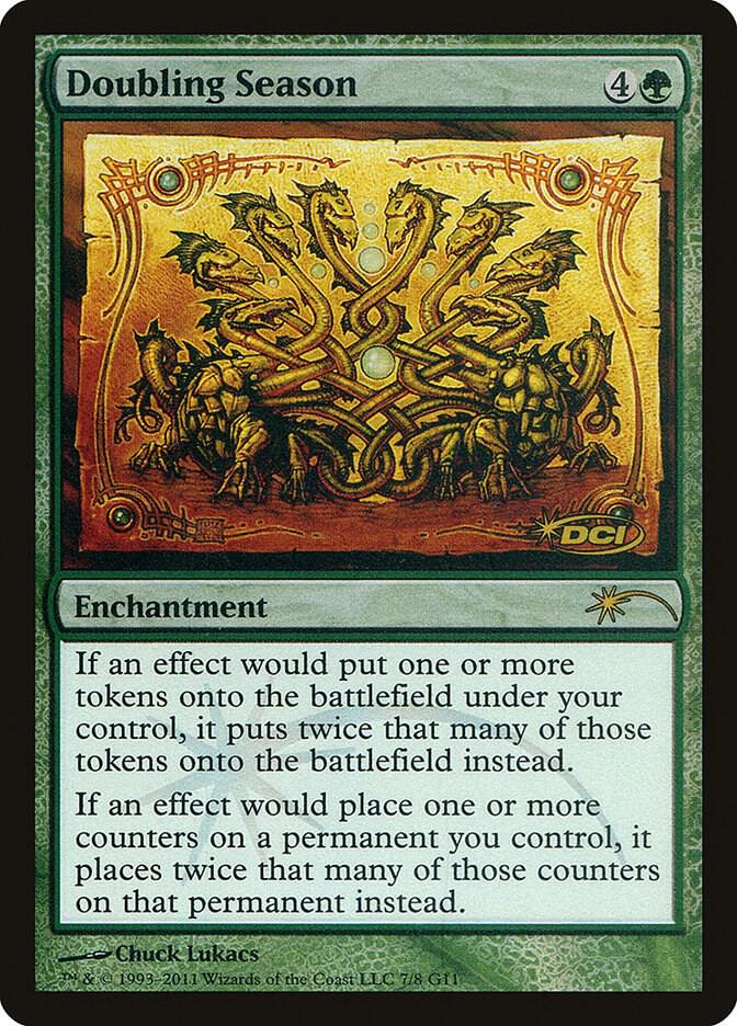 Doubling Season 7/8 (Judge Promos)  - Foil | Good Games Modbury