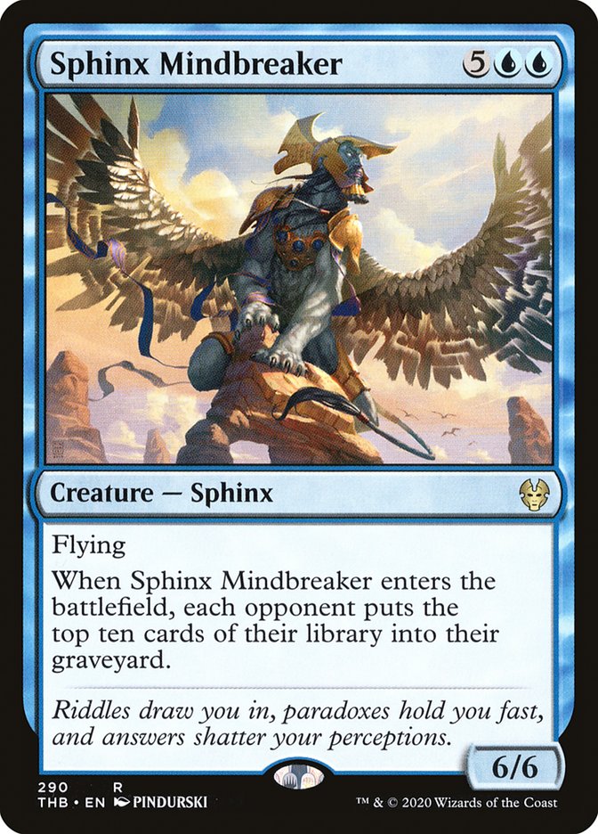 Sphinx Mindbreaker 290/254 (Theros Beyond Death)  | Good Games Modbury