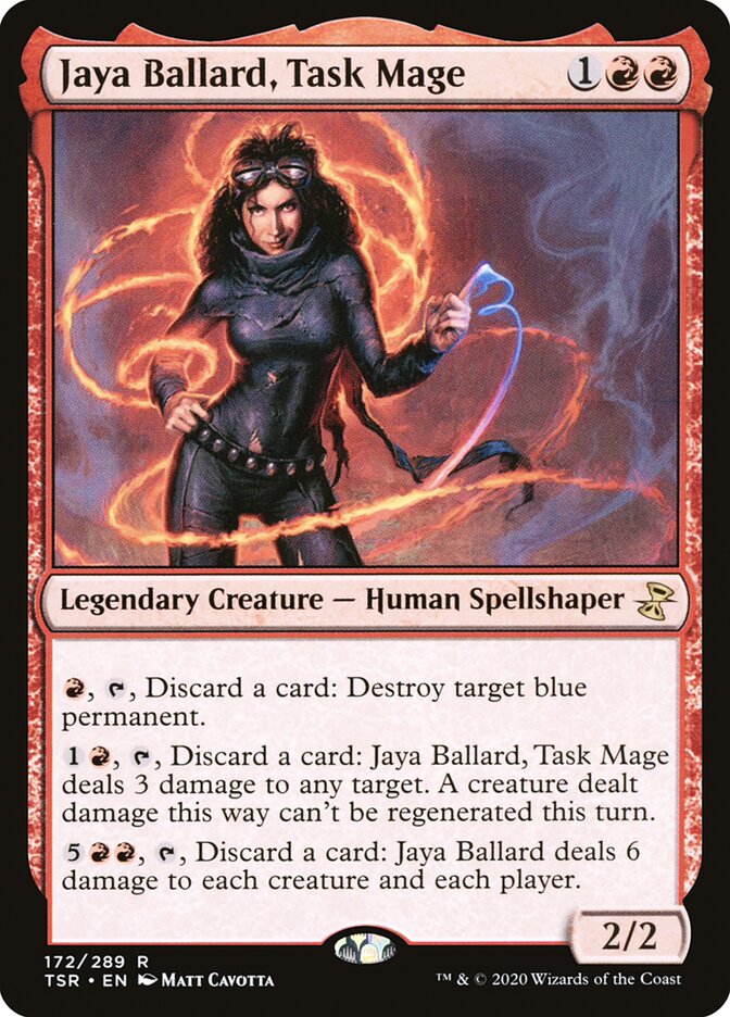 Jaya Ballard, Task Mage 172/289 (Time Spiral: Remastered)  | Good Games Modbury