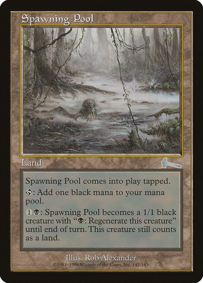 Spawning Pool 142/143 (Urza's Legacy)  - Foil | Good Games Modbury