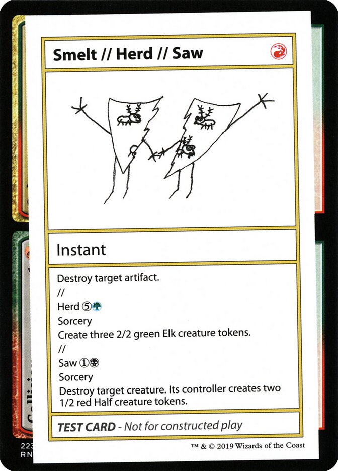 Smelt Herd Saw No PW Symbol 100/121 (Mystery Booster: Convention Edition Exclusives)  | Good Games Modbury