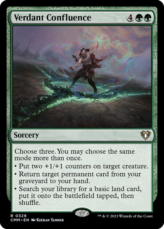 Verdant Confluence 329/451 (Commander Masters)  | Good Games Modbury