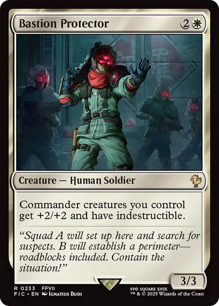 Bastion Protector [FINAL FANTASY Commander] | Good Games Modbury