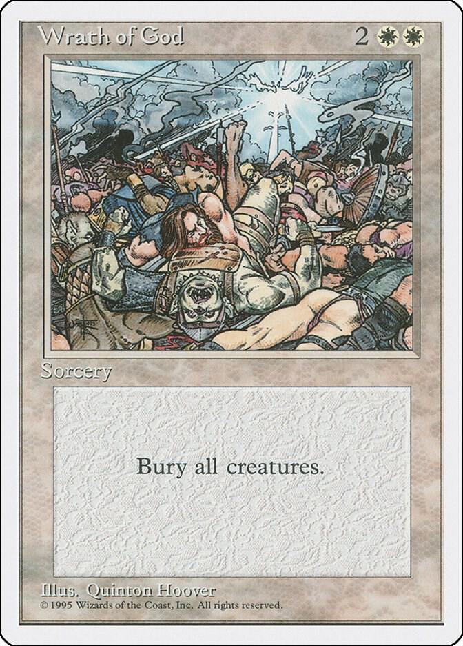 Wrath of God 58/378 (Fourth Edition)  | Good Games Modbury